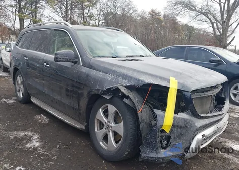 2017 Mercedes-Benz Gls 450 4Matic z USA, uszkodzony, nr VIN 4JGDF6EE6HA990211